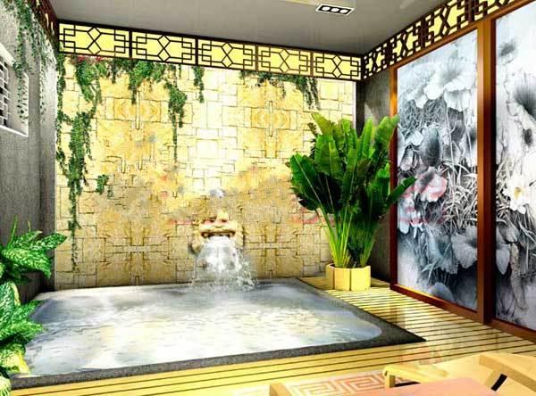 王府花园温泉泡池