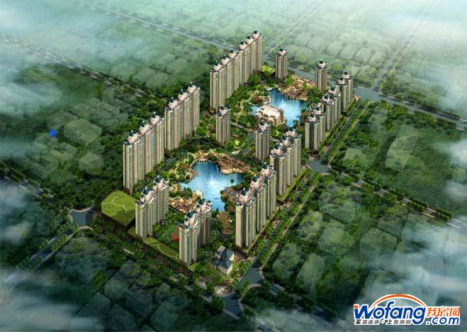恒大名都鸟瞰图