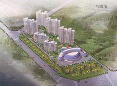 熙岸高尔夫公寓鸟瞰图