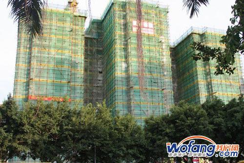 美舍香槟工程进度外景实景图(20100909)