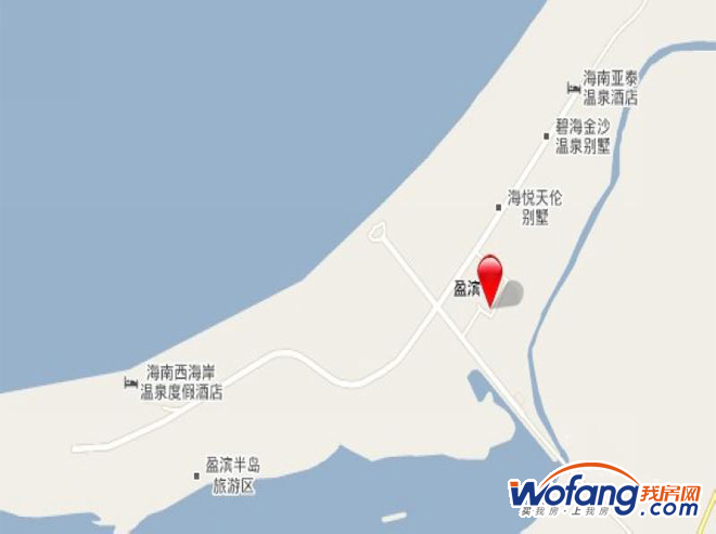 溢盈海岸交通图