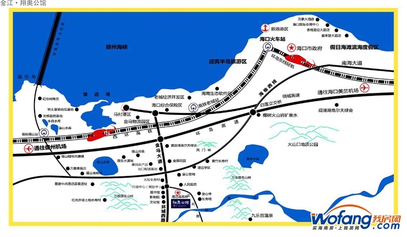 金江·翔奥公馆区位图