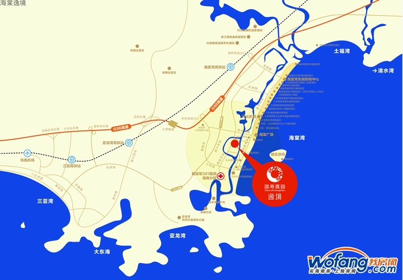 海棠逸境区位图