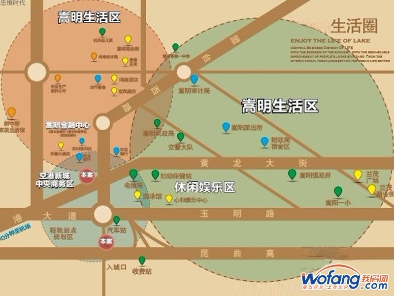 忠恒时代区域图