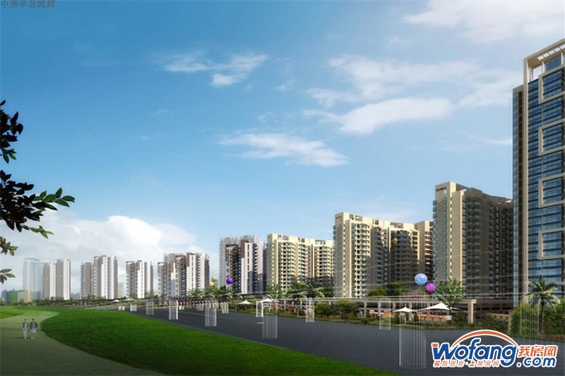 中洲半岛城邦效果图