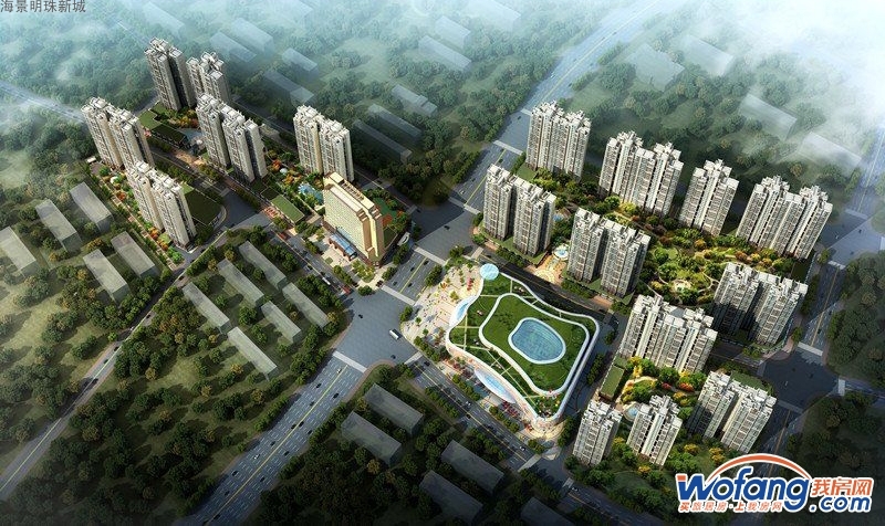 海景明珠新城 效果图