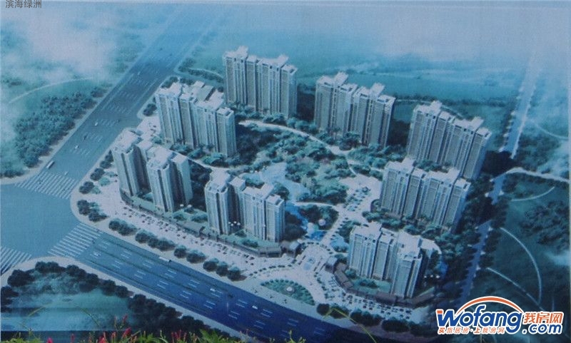 滨海绿洲 效果图
