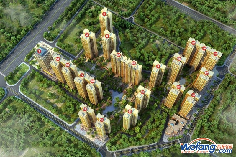 东方绿洲 效果图