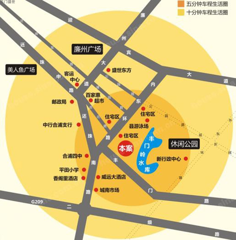 丰门盛世区位图