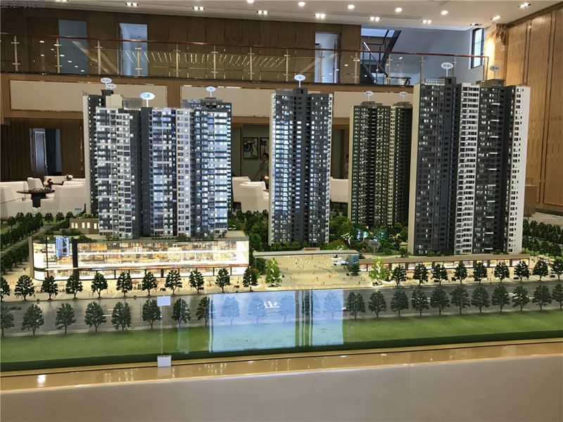 皇龙湾花园沙盘图