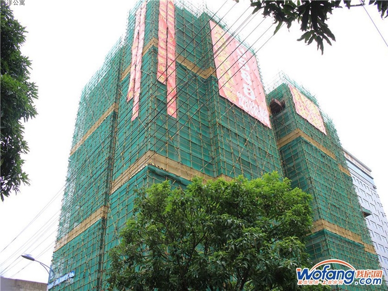 海洋公寓实景图(已封顶)