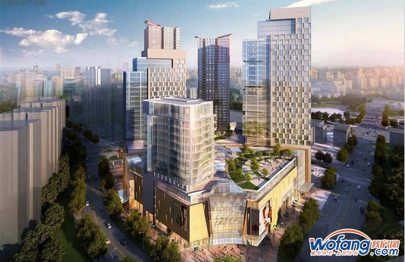 亚洲创意产业城效果图