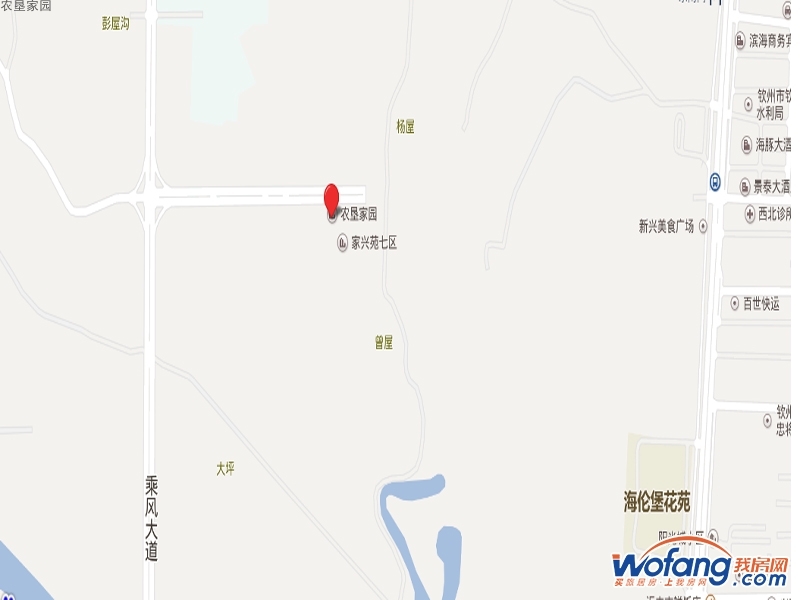 农垦家园交通图