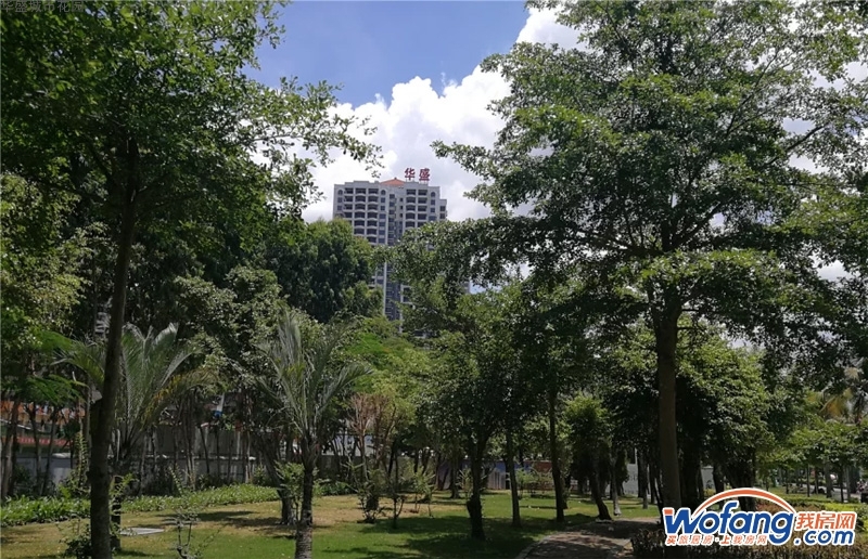 华盛城市花园实景图
