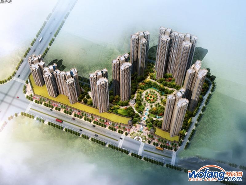 鼎浩城效果图