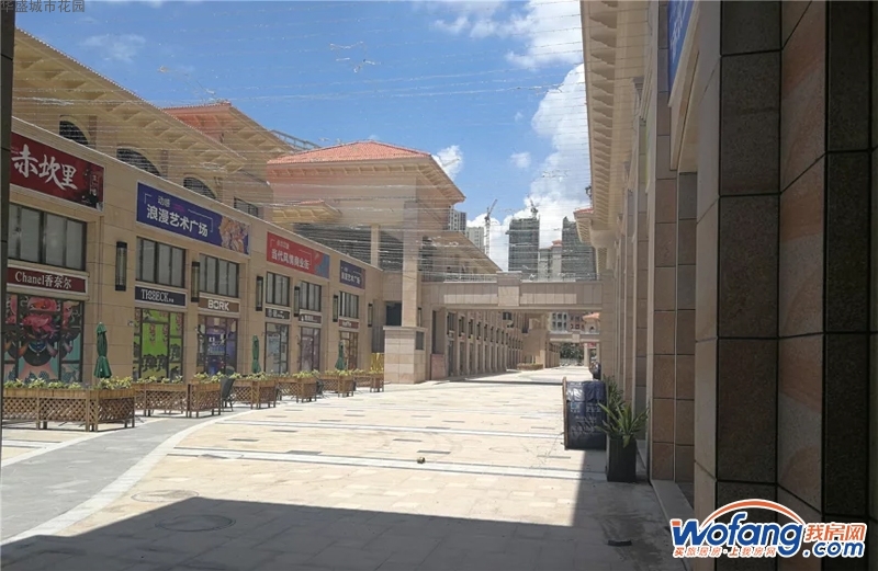 华盛城市花园实景图