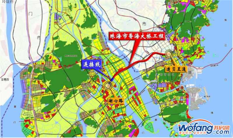 玲珑府 交通图