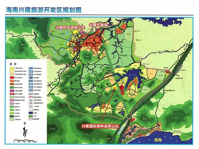 海南兴隆旅游开发规划图