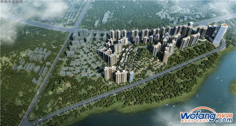 中洲半岛城邦效果图