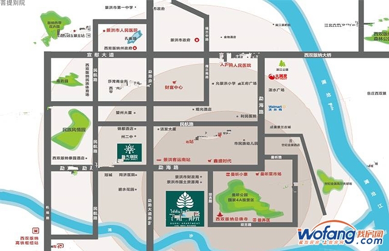 菩提别院交通图