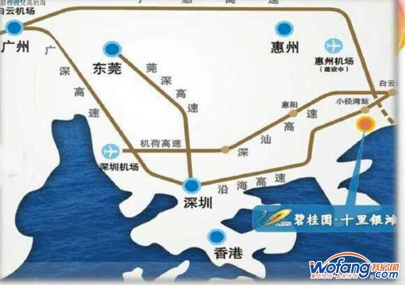 碧桂园梵高的海交通图