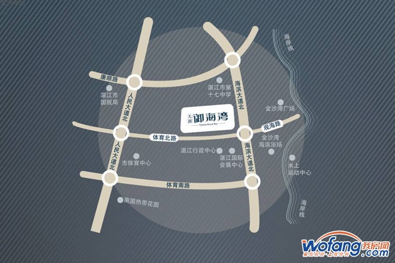天润中心区位图