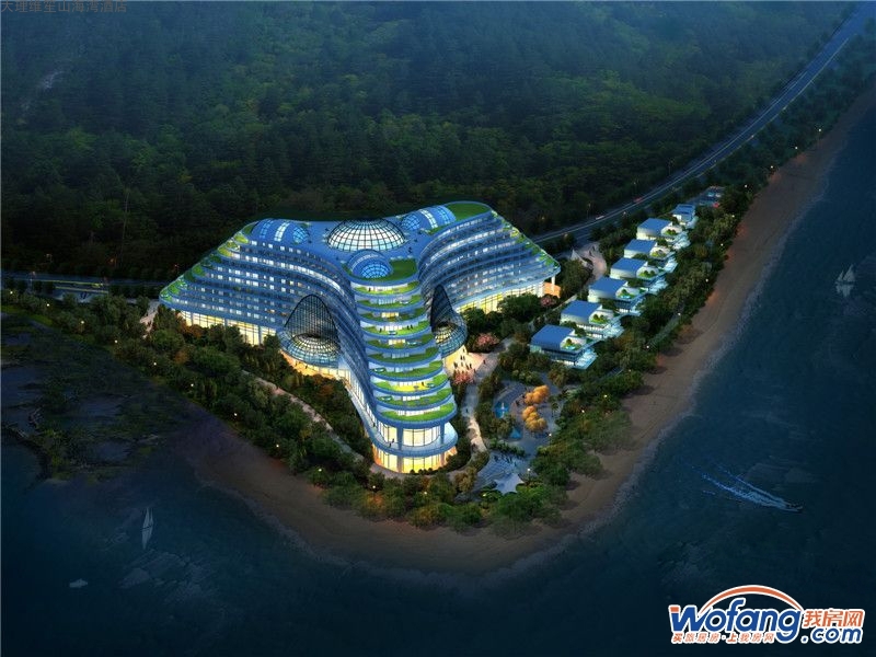大理维笙山海湾酒店效果图