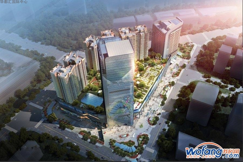 华都汇国际中心效果图