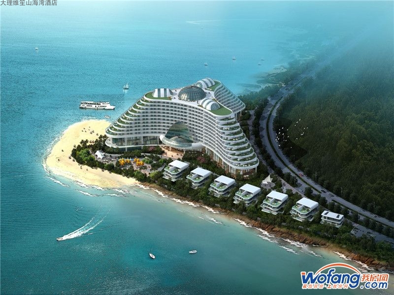 大理维笙山海湾酒店效果图