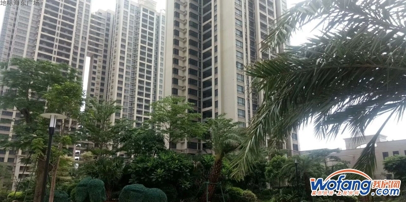 地标海东广场实景图