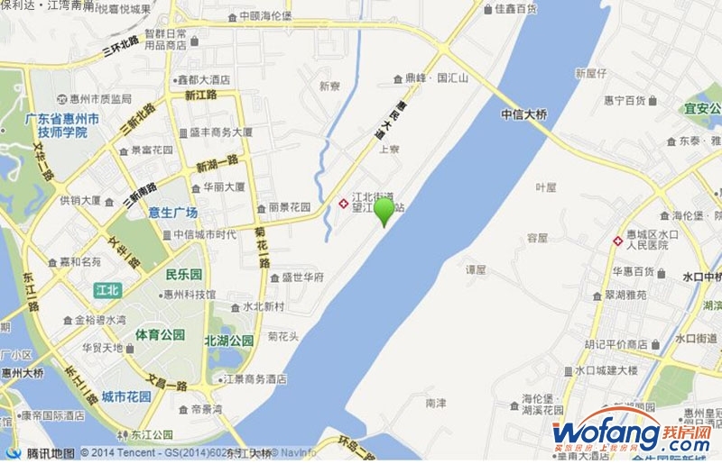 保利达·江湾南岸交通图