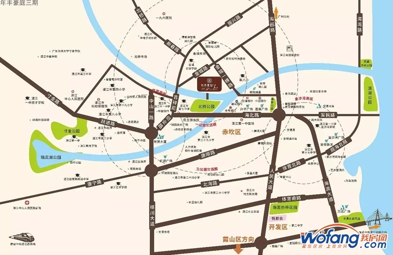 年丰豪庭三期区位图
