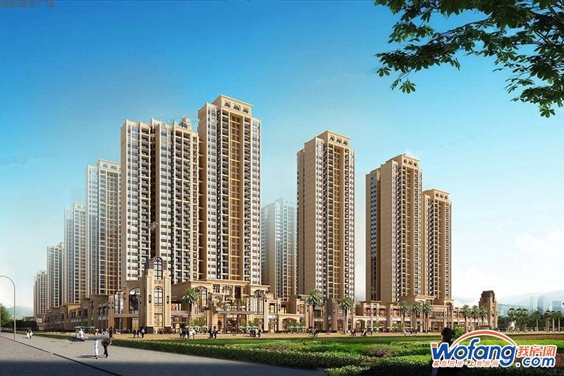 地标海东广场效果图