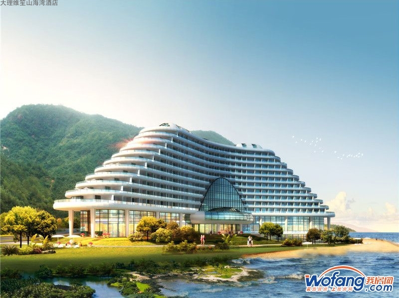 大理维笙山海湾酒店效果图