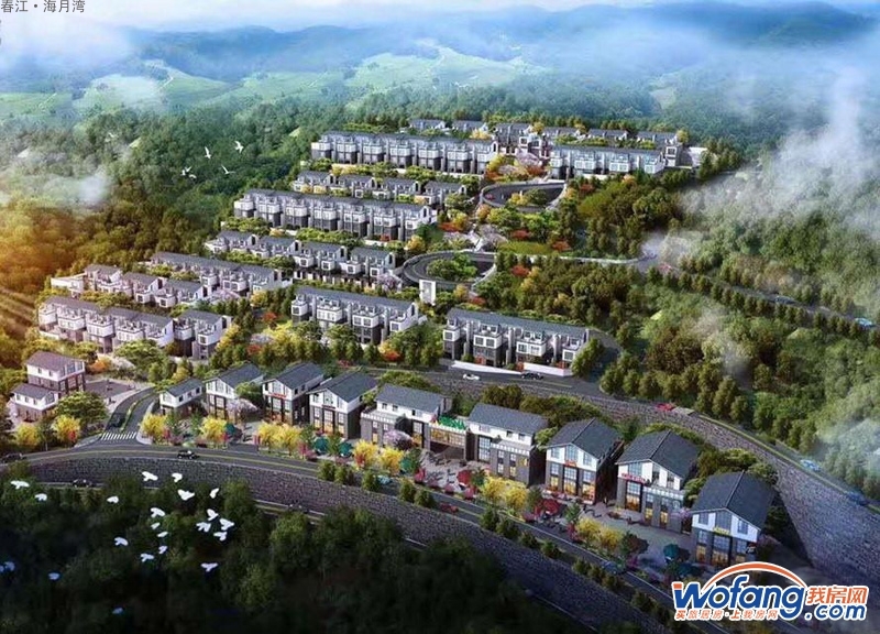 春江·海月湾鸟瞰图