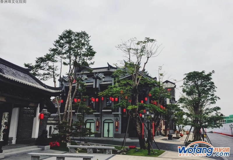 香洲埠文化院街实景图