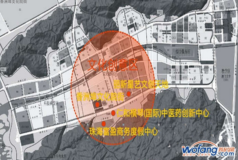 香洲埠文化院街效果图