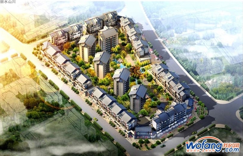 丽水山川 效果图