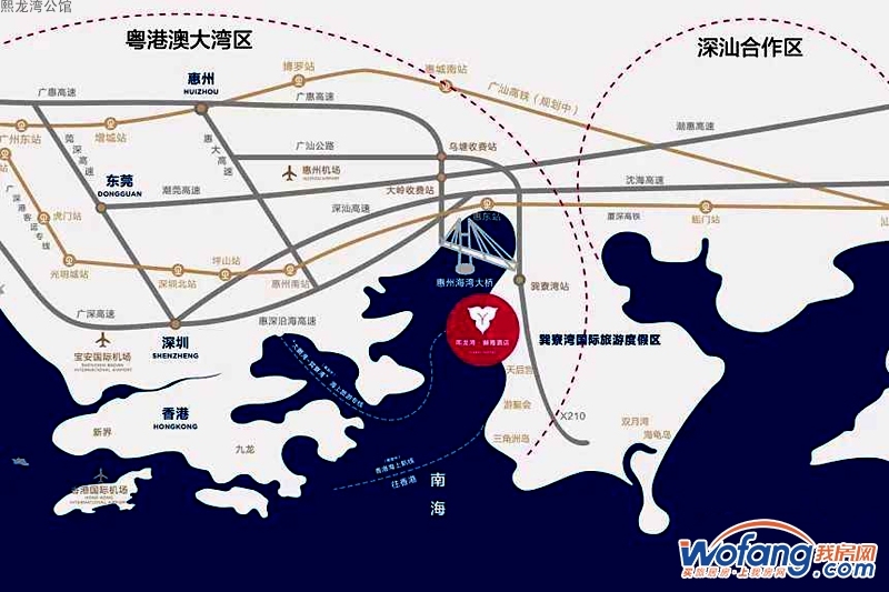 熙龙湾公馆交通图