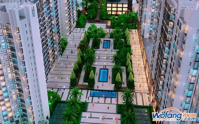 金港商业中心实景图
