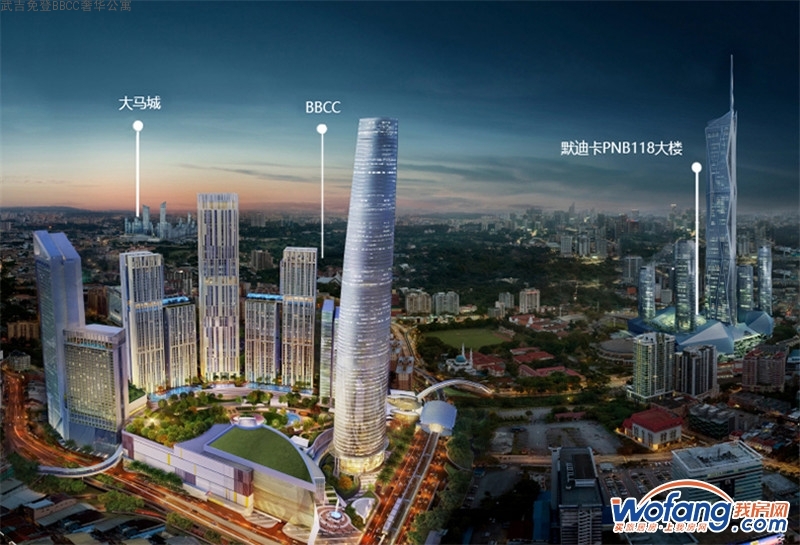 武吉免登BBCC奢华公寓效果图