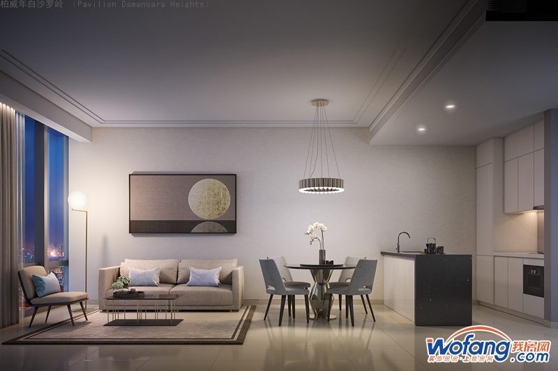 柏威年白沙罗岭 (Pavilion Damansara Heights)样板间
