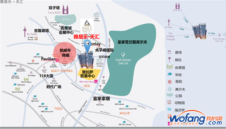 雅居乐·天汇周边配套图