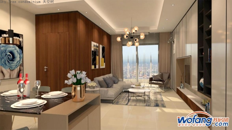 Sky Tree condominium 天空树样板间
