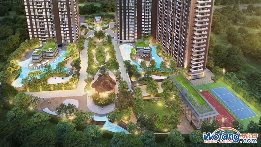 Grand Solaire索蕾尔大厦(至尊索蕾尔大厦、索蕾尔花园海景大厦)效果图