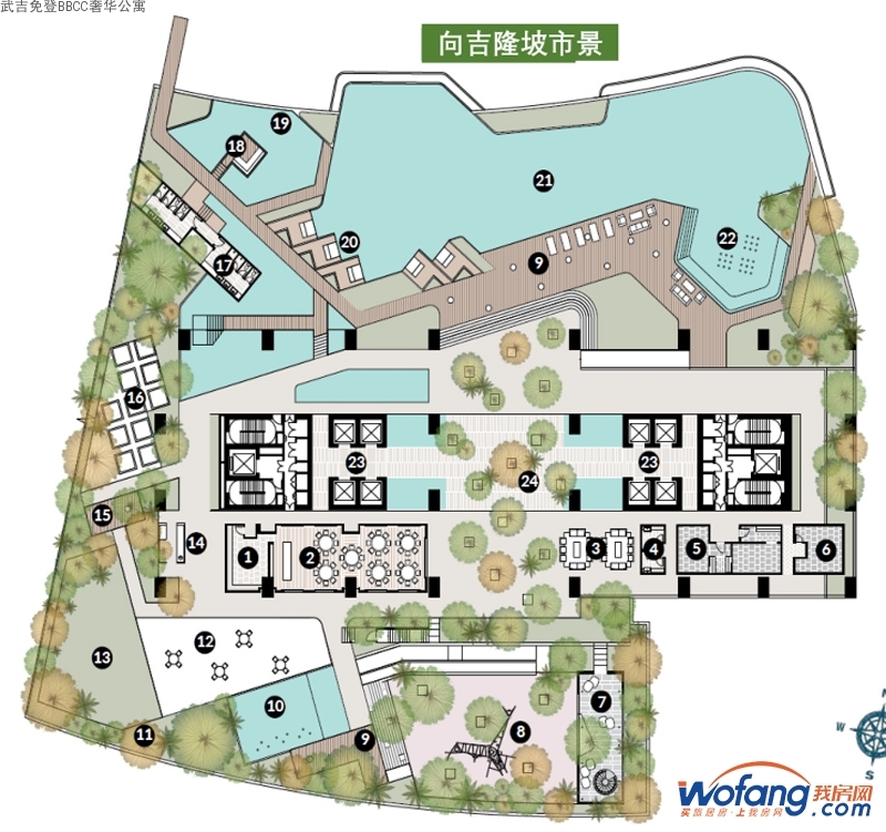 武吉免登BBCC奢华公寓其他