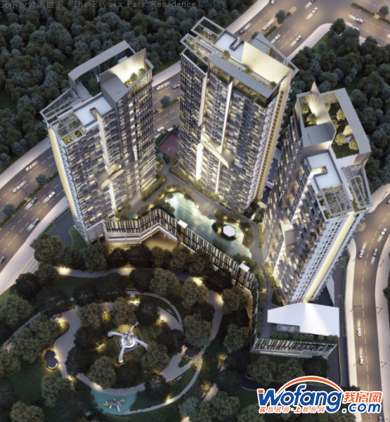 艾尔莎公园世家(The Elysia Park Residence)效果图