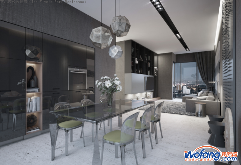 艾尔莎公园世家(The Elysia Park Residence)效果图