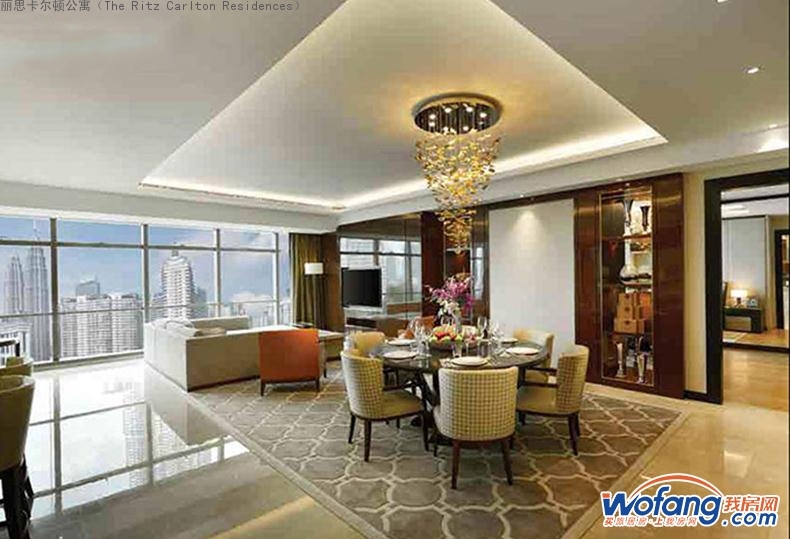 丽思卡尔顿公寓(The Ritz Carlton Residences)效果图
