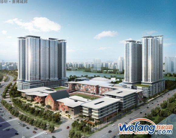 珍轩·赛博城邦效果图